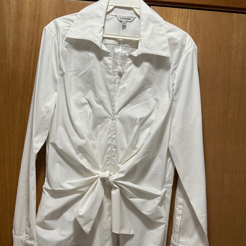 1950’s tie front blouse NWOT